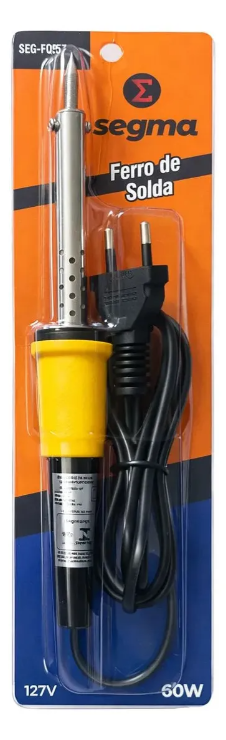 FERRO DE SOLDA SEGMA 60W 127V