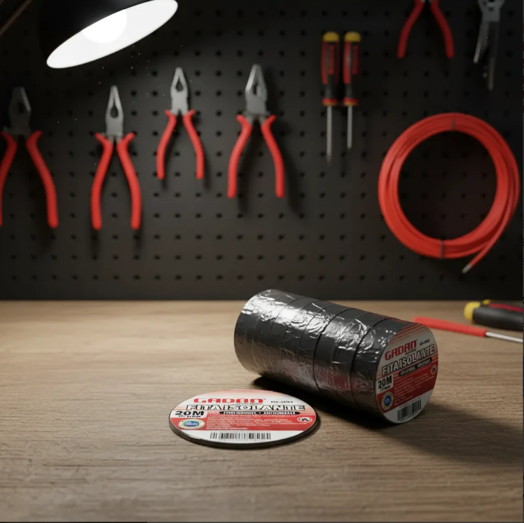 FITA ISOLANTE 20M x 17MM ANTICHAMAS- GADAN