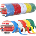 FITA ISOLANTE 5M (COLORIDA) EM TUBO C/10 ROLOS - GADAN