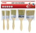 KIT PINCEL COM 5 PEÇAS - GADAN