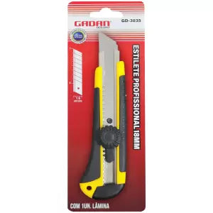 ESTILETE EMBORRACHADO PROFISSIONAL - GADAN