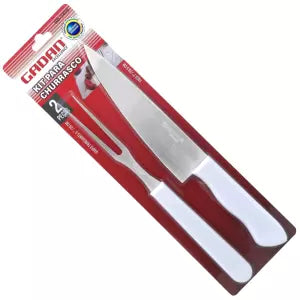 KIT PARA CHURRASCO C/ 2 PEÇAS - GADAN