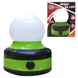 LAMPIÃO DE LED COM IMA SQ (A PILHA)