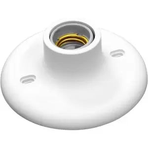 PLAFON BRANCO PARA LÂMPADA DE ATÉ 100W-250V