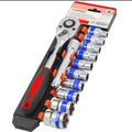 CATRACA REVERSÍVEL 1/2" 8 A 24MM COM 12 PEÇAS PROFISSIONAL-GADAN