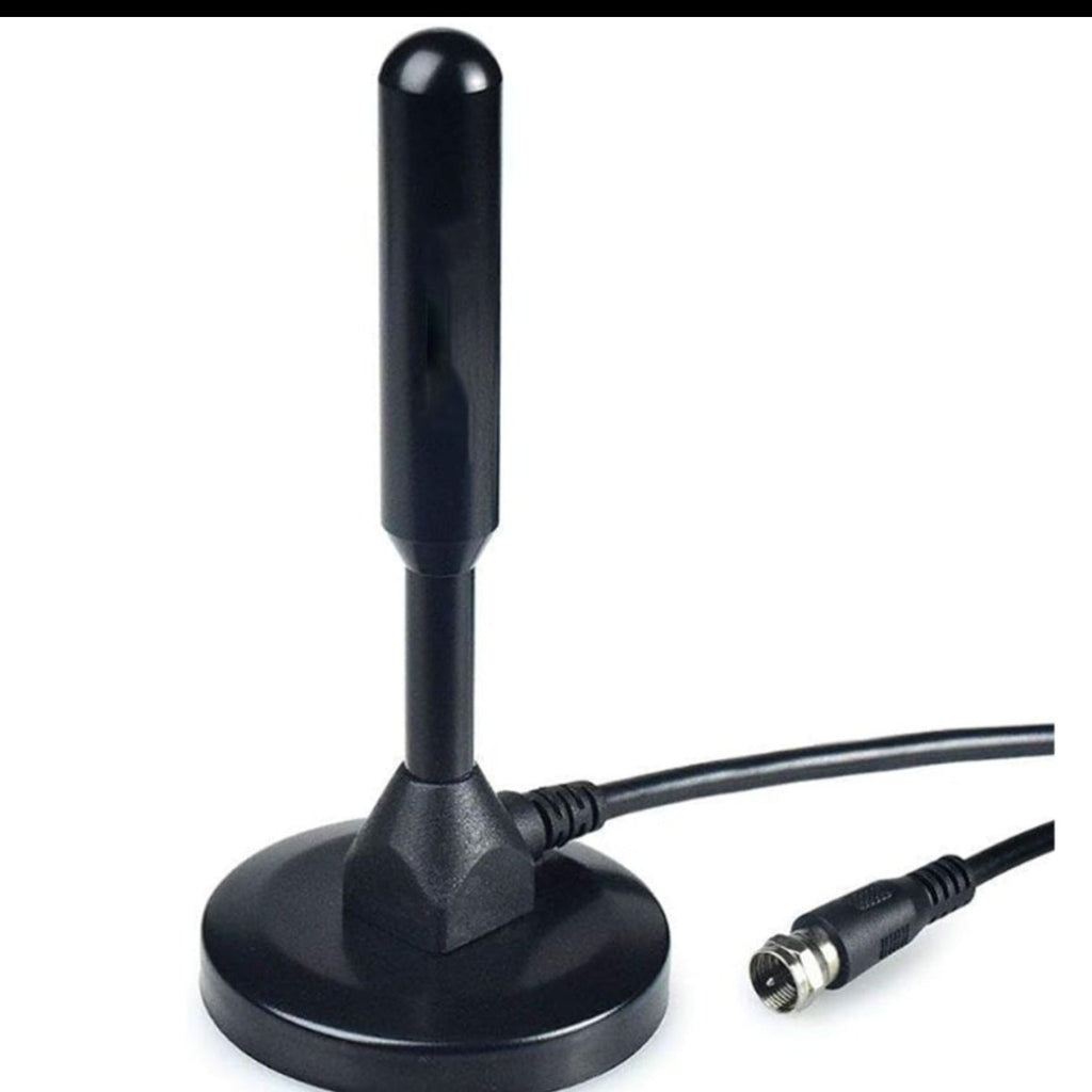 ANTENA P/ TV DIGITAL COM BASE IMÃ E CABO DE 4,3M-GADAN
