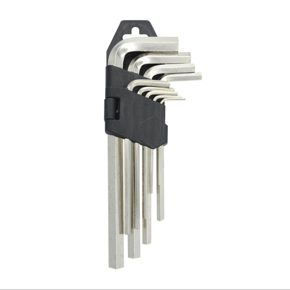 CHAVE ALLEN C/ 9 PEÇAS (MÉDIA) 1,5MM A 10,0MM AÇO CROMO-GADAN