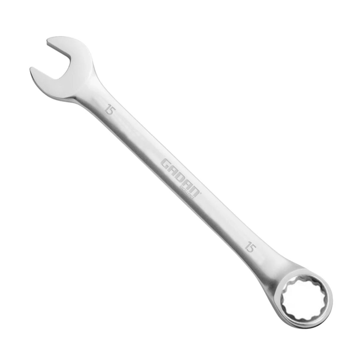 CHAVE COMBINADA 15MM CROMADA PROFISSIONAL -GADAN