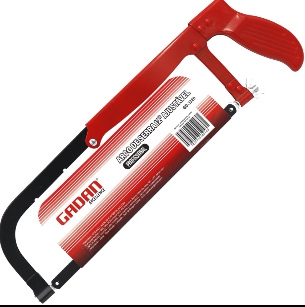 ARCO DE SERRA 12" COM SERRA BIMETAL PROFISSIONAL -GADAN