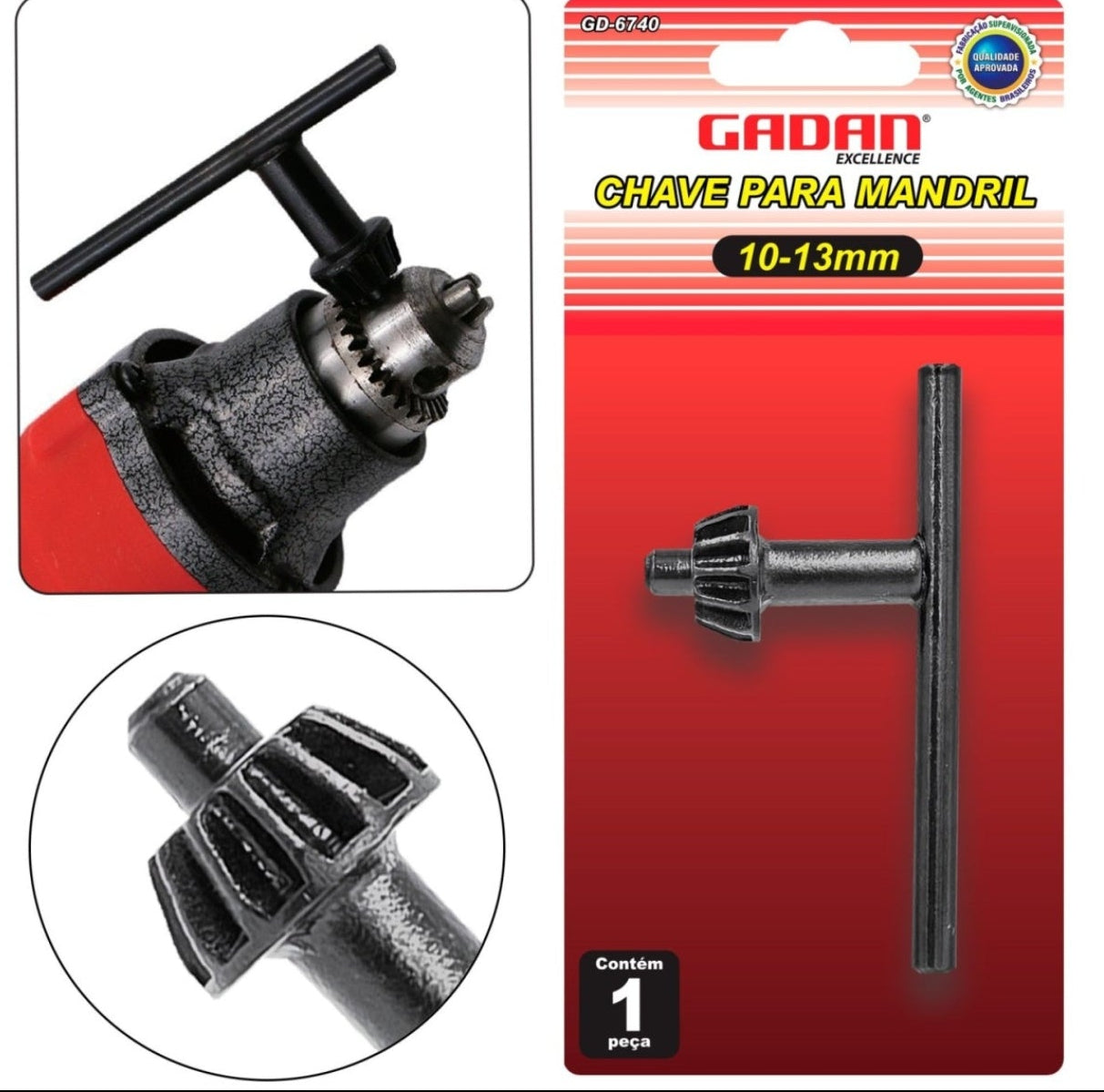 CHAVE PARA MANDRIL 10-13MM -GADAN