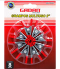 KIT COM 8 GRAMPOS DE 2" - GADAN