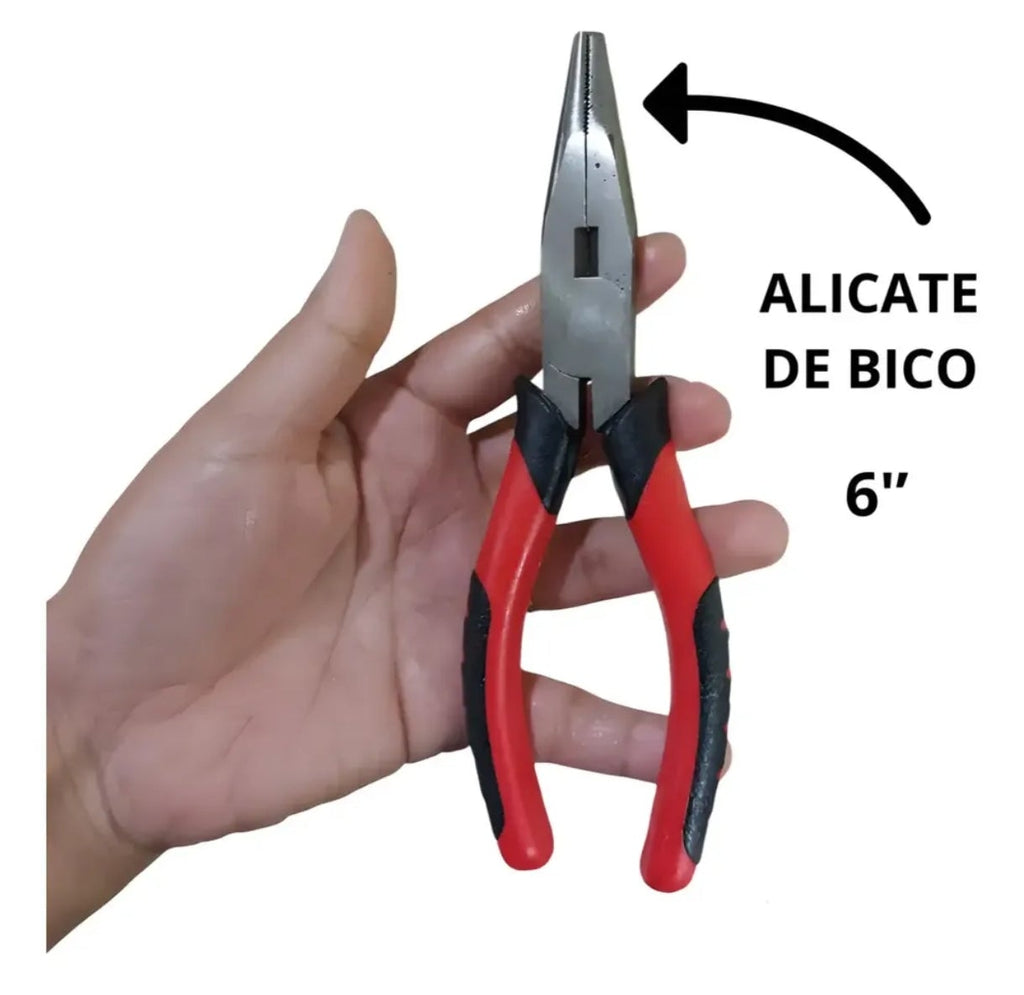KIT DE ALICATES ESSENCIAIS - BICO, CORTE E UNIVERSAL - GADAN