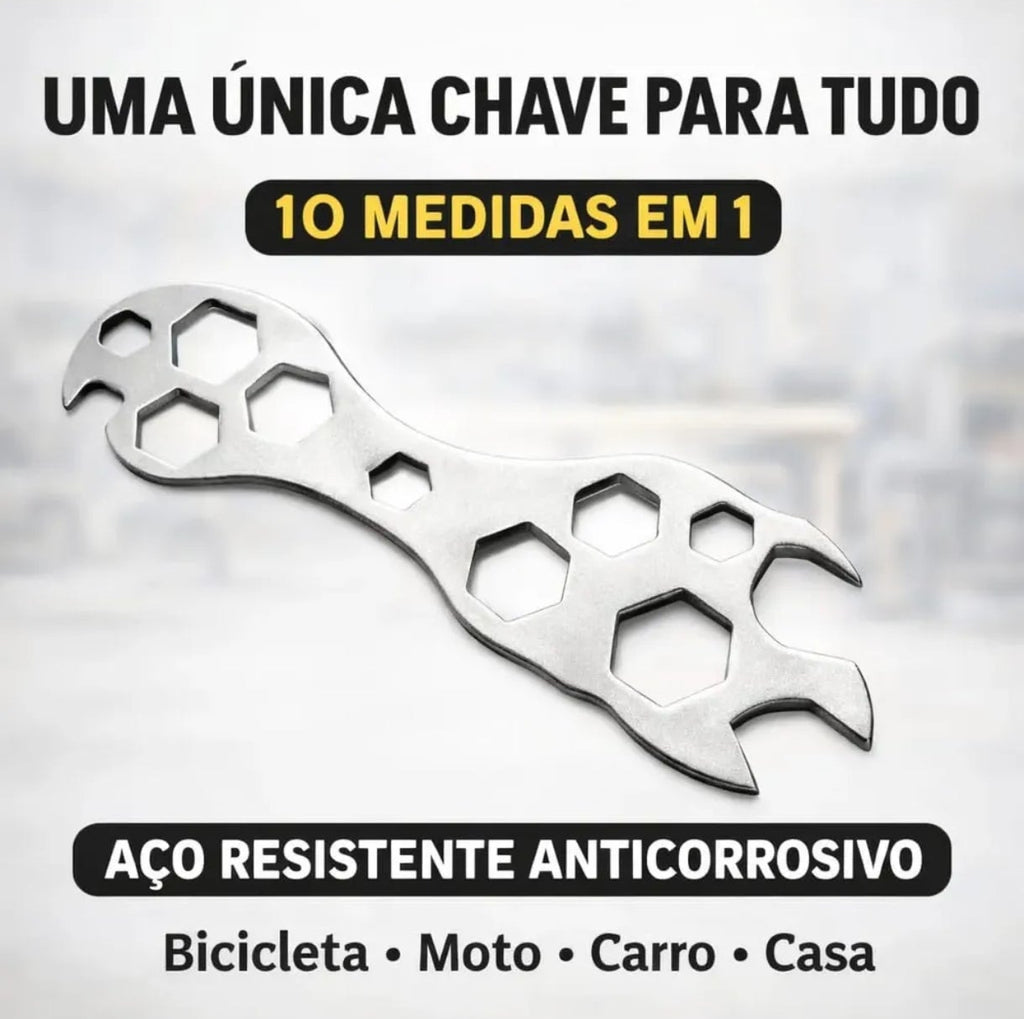 CHAVE PARA BIKE 10 EM 1-GADAN
